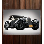 Металлическая табличка Bugatti Type 57C Atalante 043